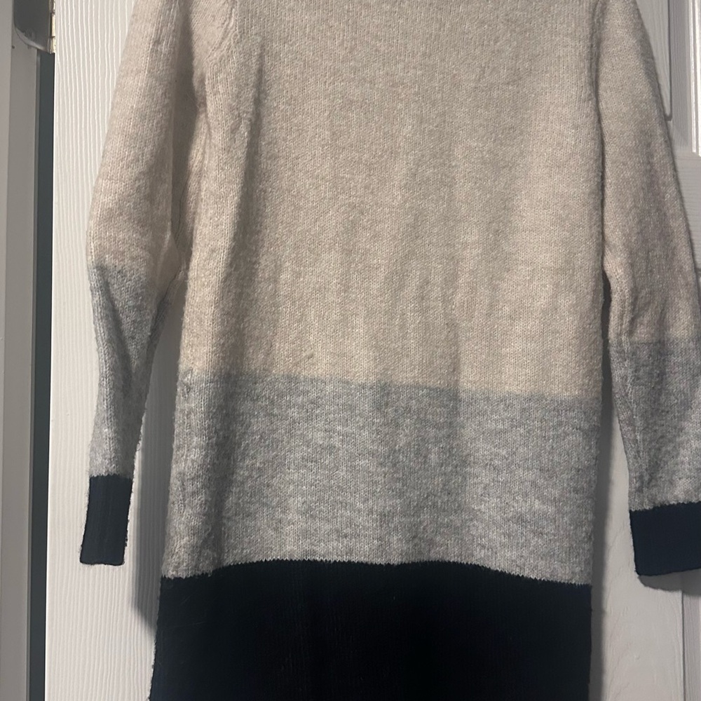 Colorblock Sweater Dress